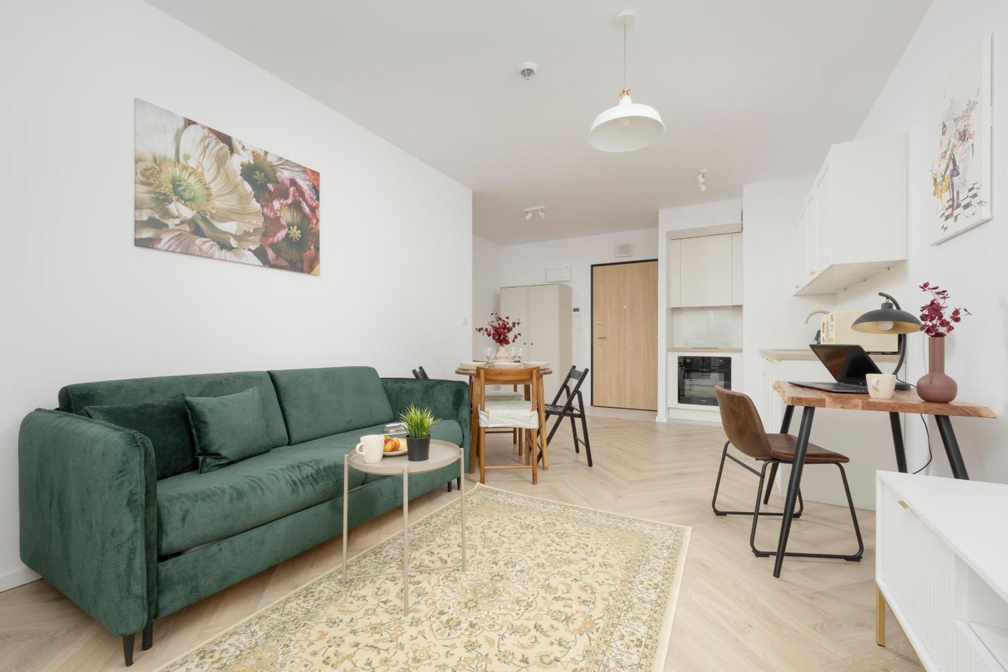 Modern Apartment With Balcony Near Aleje Jerozolimskie By Noclegi Renters Varsovie Extérieur photo