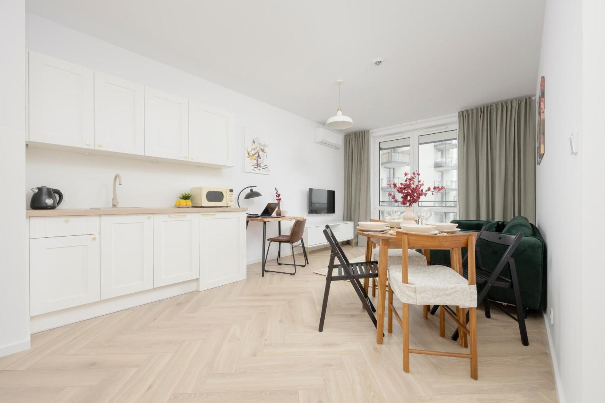 Modern Apartment With Balcony Near Aleje Jerozolimskie By Noclegi Renters Varsovie Extérieur photo