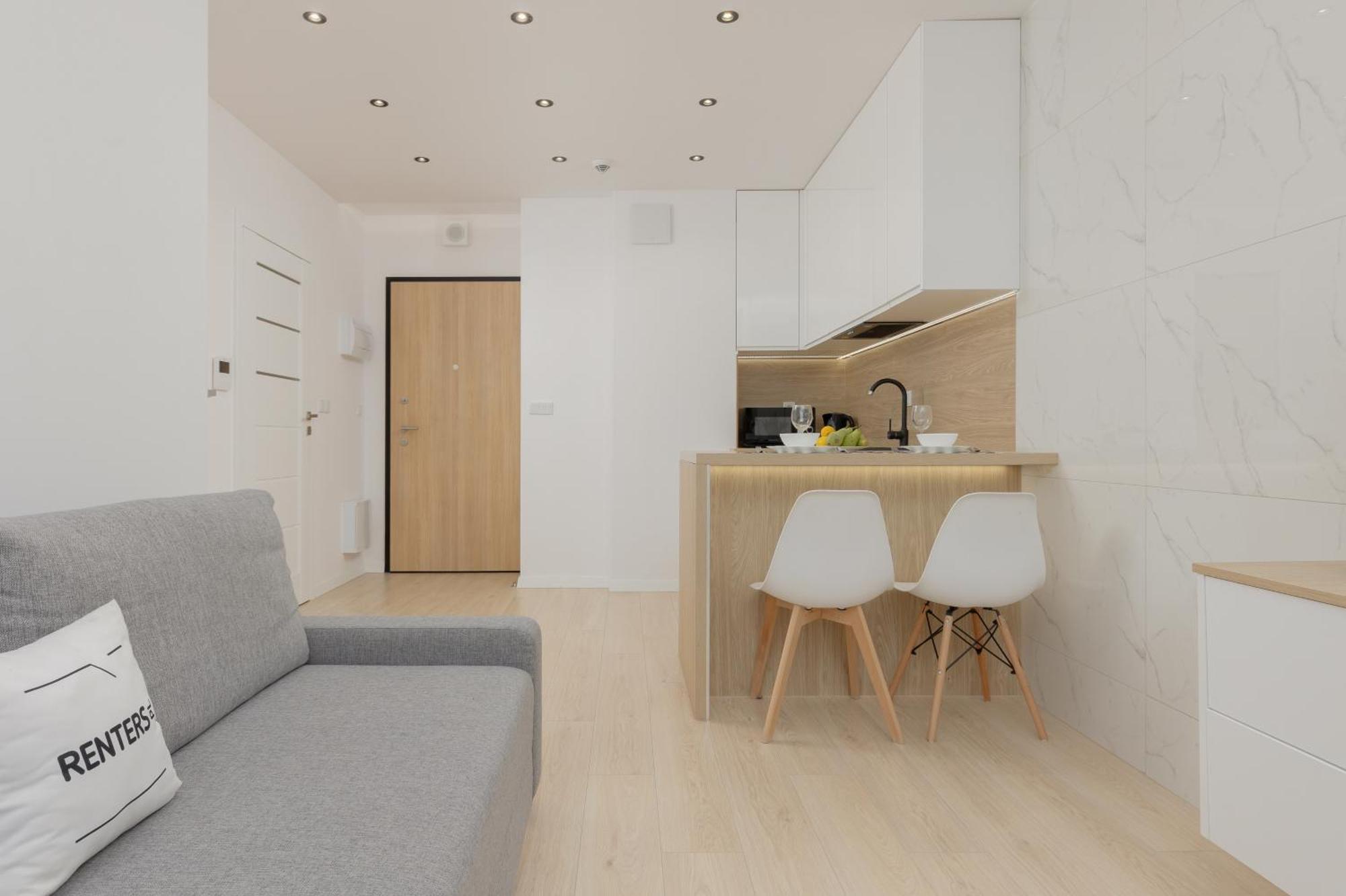 Modern Apartment With Balcony Near Aleje Jerozolimskie By Noclegi Renters Varsovie Extérieur photo